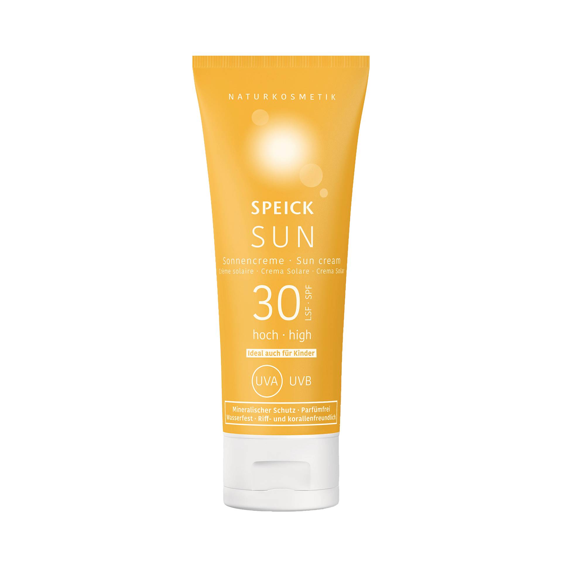 Speick Sun Sonnencreme LSF 30 60 ml - Natürlich-mineralischer Sonnenschutz - Speick Naturkosmetik von Speick Naturkosmetik