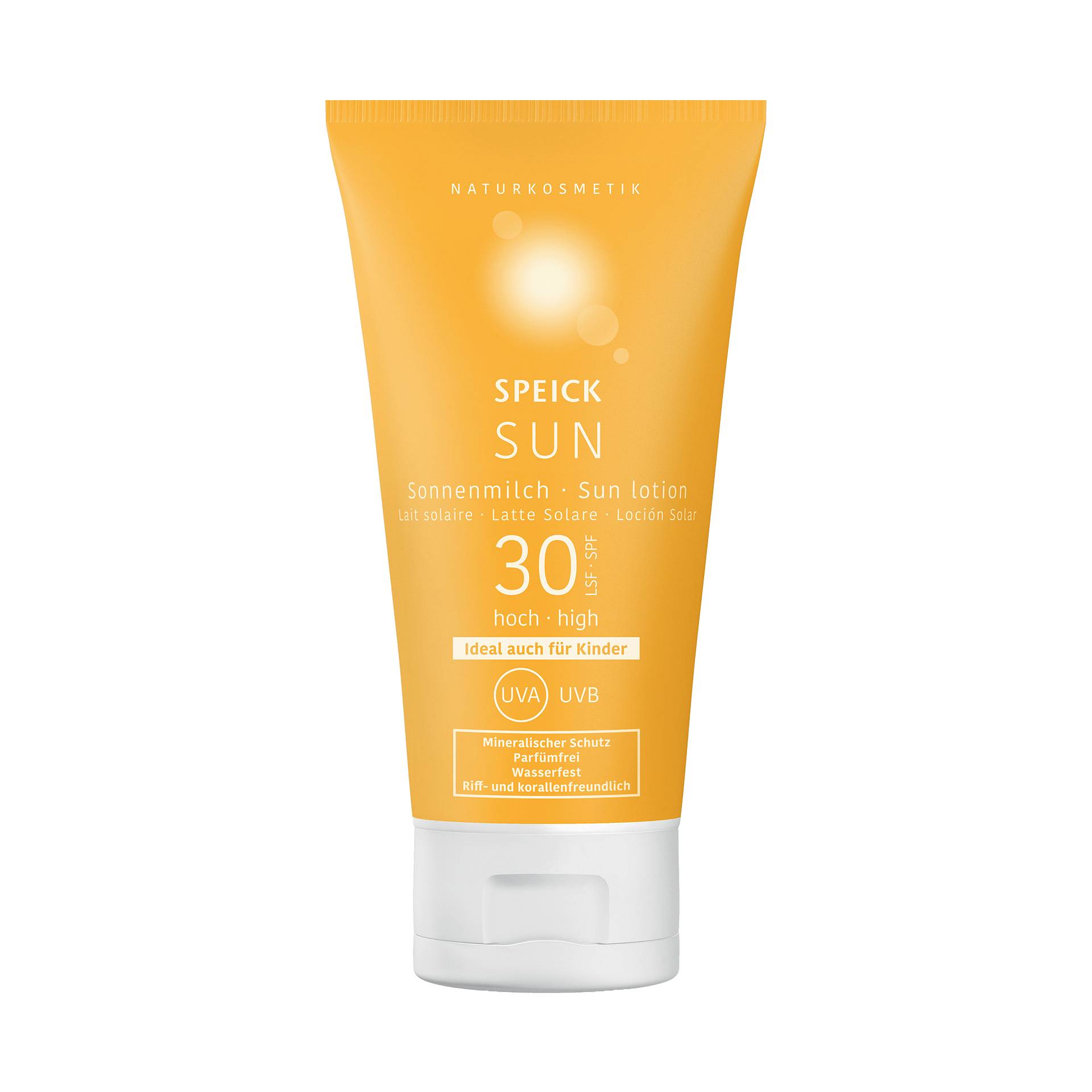 Speick Sun Sonnenmilch LSF 30 150 ml - Natürlich-mineralischer Sonnenschutz - Speick Naturkosmetik von Speick Naturkosmetik