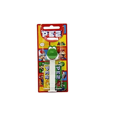PEZ Super Mario Dino Spender mit 2 Päckchen süßen Bonbons 17g PEZ Super Mario Dino Spender mit 2 Päckchen süßen Bonbons 17g von Spender