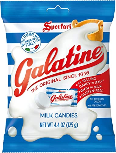 3x Sperlari Süßigkeiten Galatine mit Milch Geschmack italien Bonbon Lollies 125 g von Sperlari