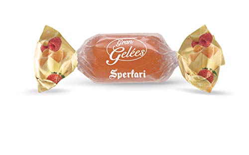 Sperlari – Bonbonmischung Gran Gelées Frutti del Sole mit Erdbeer-, Pfirsich-, Mandarinen-, Ananasaroma, 3-kg-Beutel von Sperlari
