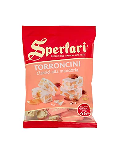 Sperlari - Klassische Mandel-Mini-Nougats, glutenfrei - 117g Sperlari - Klassische Mandel-Mini-Nougats, glutenfrei - 117g von Sperlari