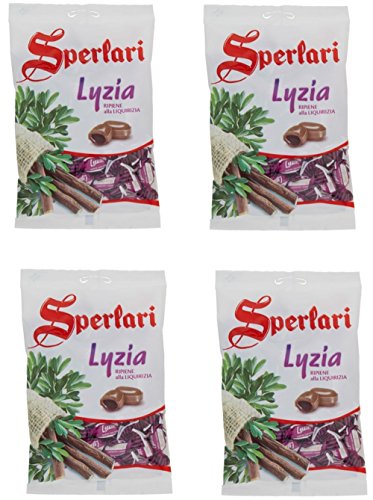 Sperlari LYZIA - gefüllte Lakritzbonbons - 4x 175 g von Sperlari