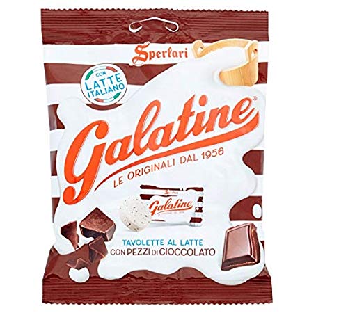 Sperlari Süßigkeiten Galatine mit Milch Geschmack Schokolade Bonbon 115g von Sperlari