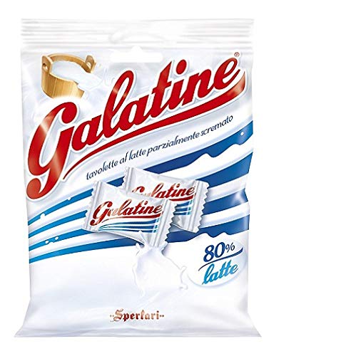 Sperlari Süßigkeiten Galatine mit Milch Geschmack italien Bonbon Lollies 125 g von Sperlari