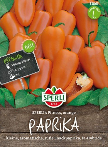 Paprika´SPERLI´s Fitness orange von Sperli