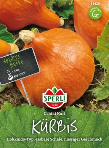 Sperli Kürbis Uchiki Kuri (Hokkaido-Typ) von Sperli