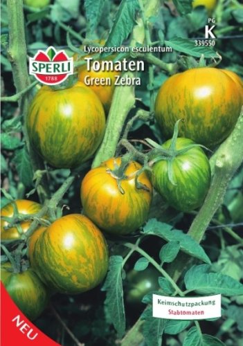 Tomaten Green Zebra von Sperli