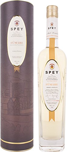 Spey FUMÃRE Smoky and Peaty Single Malt Scotch Whisky mit Geschenkverpackung (1 x 0.7 l) von Speyside