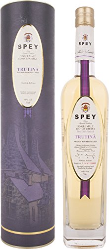Spey TRUTINÃ Bourbon Casks Single Malt Scotch Whisky mit Geschenkverpackung (1 x 0.7 l) von Speyside