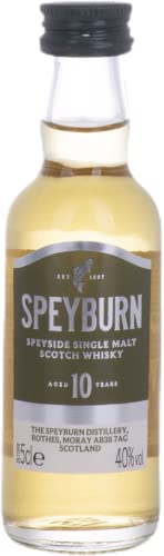 Speyburn 10 Years Old Speyside Single Malt Scotch Whisky 40% Vol. 0,05l von Speyburn