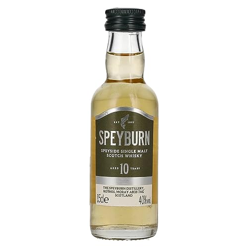 Speyburn 10 Years Old Speyside Single Malt Scotch Whisky 40% Vol. 0,05l von Speyburn