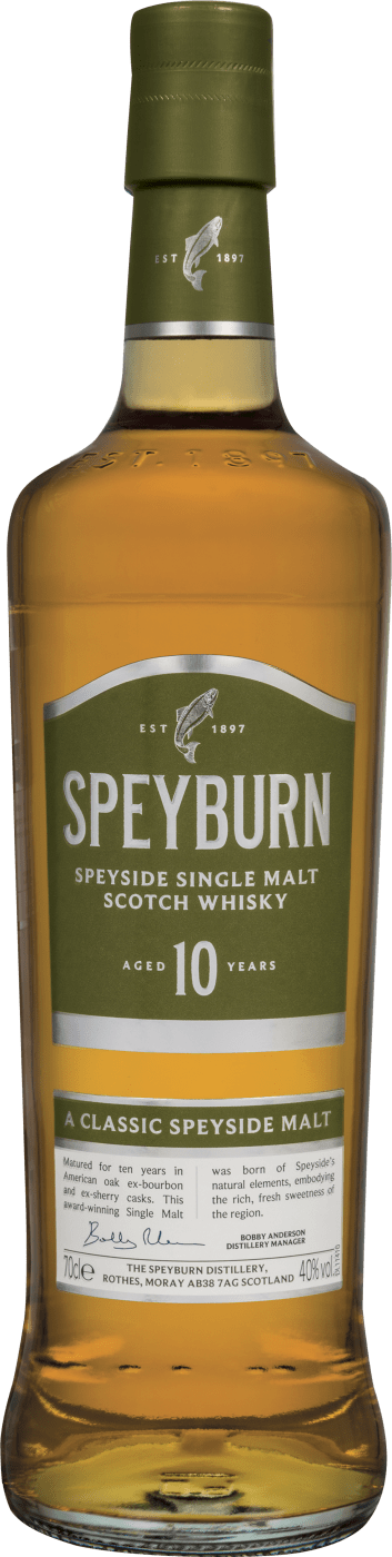 Speyburn 10 Years Old Speyside Single Malt Scotch Whisky