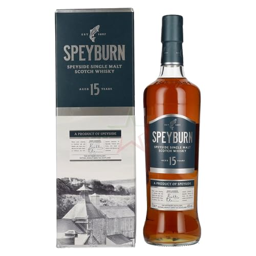 Speyburn 15 Years Old Speyside Single Malt Scotch Whisky 46,00% 0,70 Liter von Speyburn