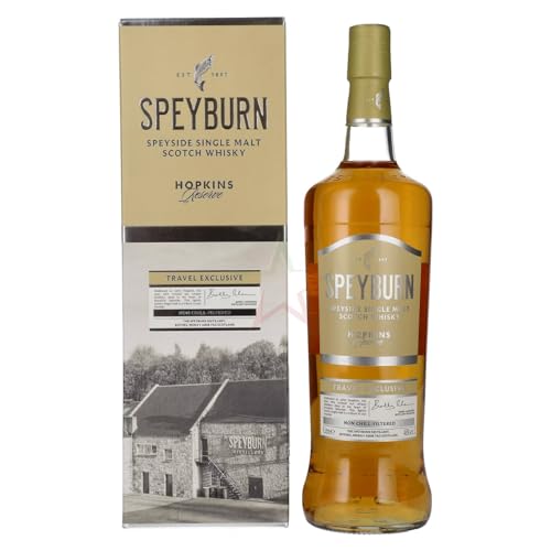 Speyburn HOPKINS RESERVE Speyside Single Malt TRAVEL EXCLUSIVE in Geschenkbox 46,00% 1,00 lt. von Speyburn