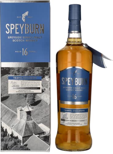 Speyburn 16 Years Old Speyside Single Malt TRAVEL EXCLUSIVE 43% Vol. 1l in Geschenkbox von Speyburn