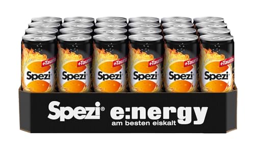 Spezi Energy + Taurin 24 x 0,33 Liter inkl. 6€ DPG EINWEG Pfand von Spezi Energy