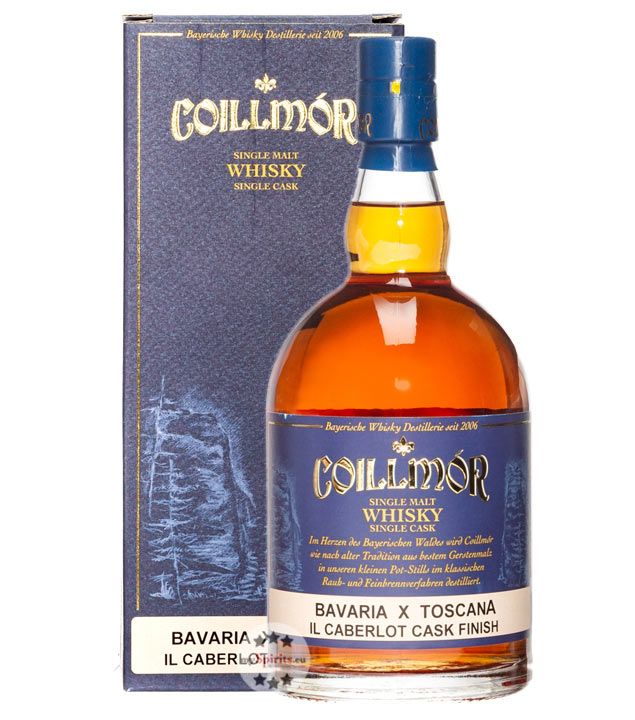 Liebl Coillmor Bavaria x Toscana Caberlot Whisky (46 % Vol., 0,7 Liter) von Spezialitäten-Brennerei & Whisky Destillerie Liebl
