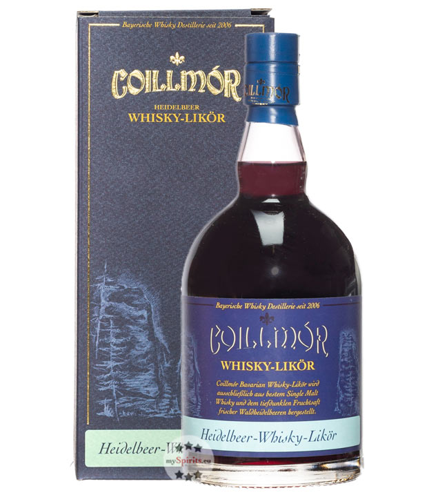 Liebl Coillmor Heidelbeer-Whisky-Likör (30 % Vol., 0,7 Liter) von Spezialitäten-Brennerei & Whisky Destillerie Liebl