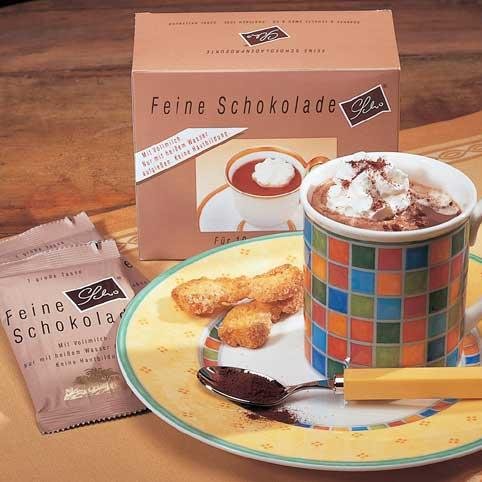 "Feine Trinkschokolade" in praktischen Portionsbeuteln (1 Packung) von Lambertz