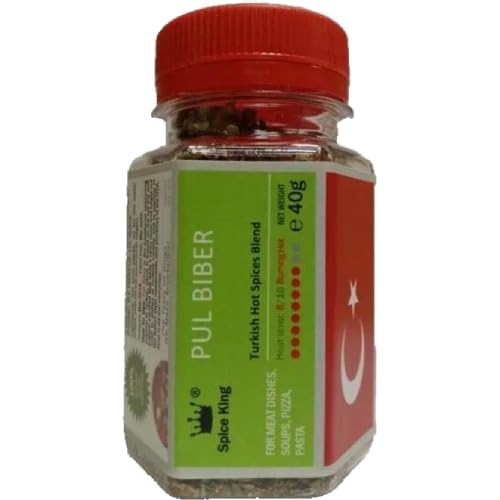 Pul Biber Türkische scharfe Gewürzmischung, 40 g Pul Biber Türkische scharfe Gewürzmischung, 40 g von Spice King