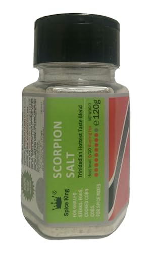 Scorpion Salt Spice King Trinidadian Hottest Taste Blend 120 g Scorpion Salt Spice King Trinidadian Hottest Taste Blend 120 g von Spice King