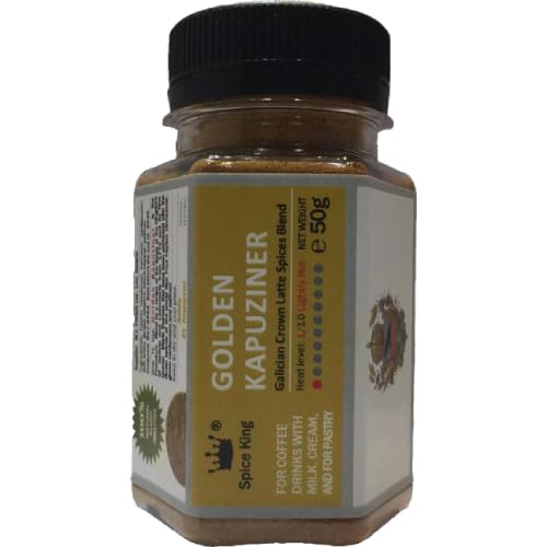 Spice King Goldener Kapuziner Galizische Krone Kaffee-Latte-Gewürzmischung, 50 g Spice King Goldener Kapuziner Galizische Krone Kaffee-Latte-Gewürzmischung, 50 g von Spice King