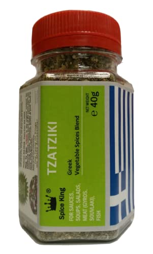Tzatziki Spice King Griechisches Gemüse Gewürze Mischung Sauce Seasoning 40g 14oz Tzatziki Spice King Griechisches Gemüse Gewürze Mischung Sauce Seasoning 40g 14oz von Spice King
