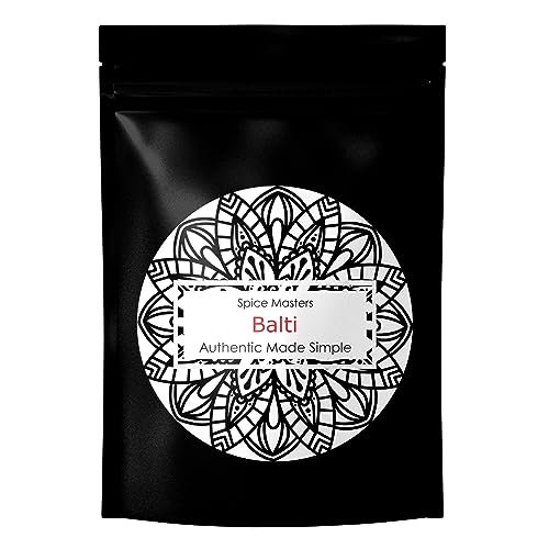 Balti-Gewürzmischung – Premium handgemischte Nahost-Gewürze von Spice Masters – Schnell & einfach authentische Gerichte – 100g Beute von SpiceMasters.co.uk