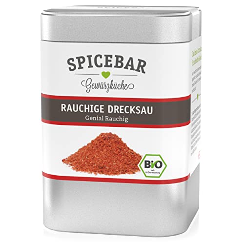 Spicebar Rauchige Drecksau - 100 Gramm - BBQ Rub für Pulled Pork, Burger und BBQ-Saucen - Grill-Gewürzmischung in Premium Bio Qualität von Spicebar Gewürzküche