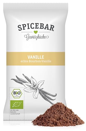 Spicebar BIO Bourbon Vanille Pulver, 5g gemahlen aus Madagaskar - Premium Qualität - von Spicebar Gewürzküche