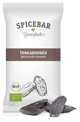 Spicebar BIO Tonkabohnen ganz 4-6 Stk. - 7g - Premium Qualität von Spicebar Gewürzküche