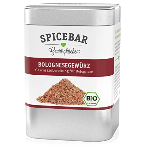 Spicebar Bolognese Gewürz - Gewürzmischung für Pasta, Spaghetti Bolognese und Lasagne in Bio-Qualität (70g) von Spicebar Gewürzküche