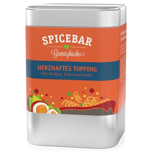 Spicebar Herzhaftes Topping Bio - 70g - herzhafte Gewürzmischung ideal für Pasta, Gemüse, Stullen und mehr - ein wahrer Alleskönner von Spicebar Gewürzküche