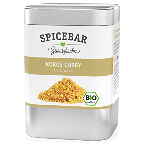 Spicebar Kokos-Curry, für Hühnchen und Gemüse, Bio (1 x 70g) von Spicebar Gewürzküche