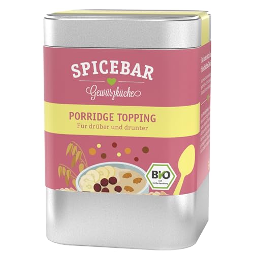 Spicebar Porridge Topping - 80g - Porrdige Gewürz für ein perfektes Frühstück - Oatmeal Spice für drüber und drunter von Spicebar Gewürzküche