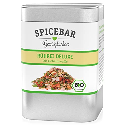 Spicebar Rührei Deluxe, Gewürz-Mischung für Ei und mehr, Bio (1 x 60g) von Spicebar Gewürzküche