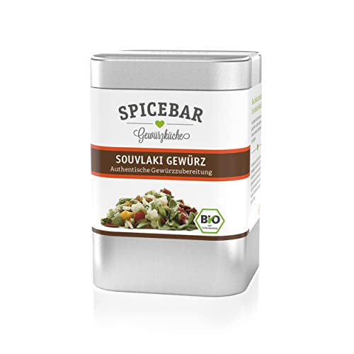 Spicebar Souvlaki Gewürz, bio - 70g - geeignet als Marinade, Trockenrub für Fleischspieße Spicebar Souvlaki Gewürz, bio - 70g - geeignet als Marinade, Trockenrub für Fleischspieße von Spicebar Gewürzküche