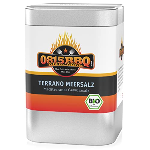 Spicebar Terrano Meersalz, mediterranes Meersalz in Bio Qualität (1 x 70g) von Spicebar Gewürzküche