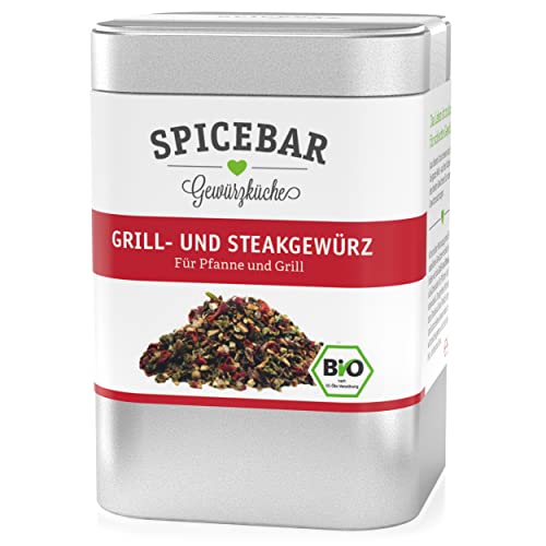 Spicebar Grill-Gewürz und Steak-Gewürz in Premium Bio Qualität (1 x70g) von Spicebar Gewürzküche