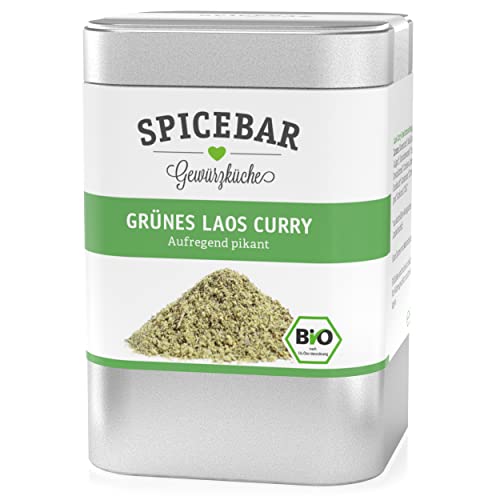 Spicebar Grünes Laos Curry, Aufregend Pikant, Bio (1 x 55g) von Spicebar Gewürzküche