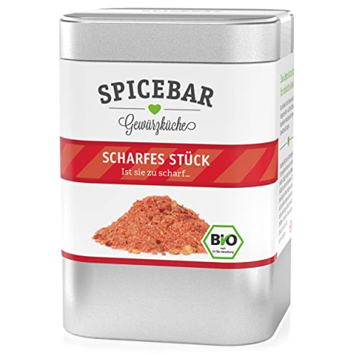 Spicebar Scharfes Stück, feurig-scharf und würzig in Bio Qualität (1 x 60g) von Spicebar Gewürzküche