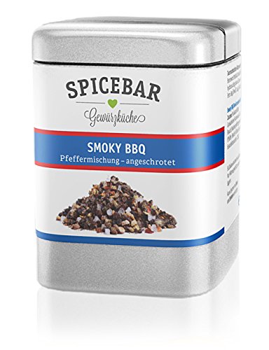 Spicebar Smoky BBQ, Pfeffermischung - angeschrotet (1 x 65g) von Spicebar