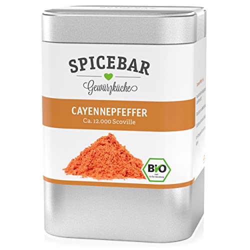 Spicebar Cayennepfeffer, ca. 32.000 Scoville, gemahlen, Bio (1 x 80g) von Spicebar Gewürzküche