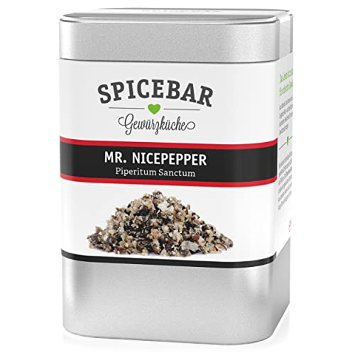 Spicebar Mr. Nicepepper, Steakpfeffer mit fermentiertem Kampot Pfeffer (1 x 60g) von Spicebar Gewürzküche