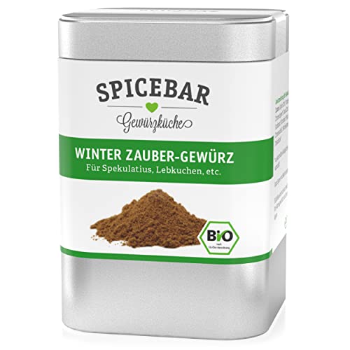 Spicebar | Winter Zauber Gewürz | Bio | Lebkuchen | Spekulatius | Weihnachtsbäckerei | 70g von Spicebar