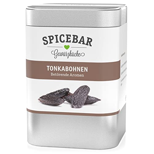 Spicebar Tonkabohnen ganz - 70 Gramm - Premium Qualität (ca. 60-75 Stk.) von Spicebar Gewürzküche