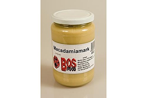 BOS FOOD Macadamia-Mark, 100% Mark ohne Zusatzstoffe, 650g von Spice World