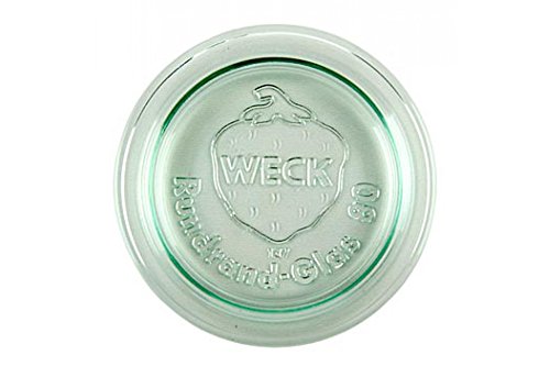 Glasdeckel für Sturzform, Weck Glas, 80 mm, 1 St Glasdeckel für Sturzform, Weck Glas, 80 mm, 1 St von Spiceworld