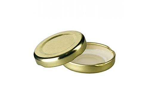 Golddeckel für Sechseckglas, 43mm, 45,47,53 ml, 1 St Golddeckel für Sechseckglas, 43mm, 45,47,53 ml, 1 St von Spiceworld